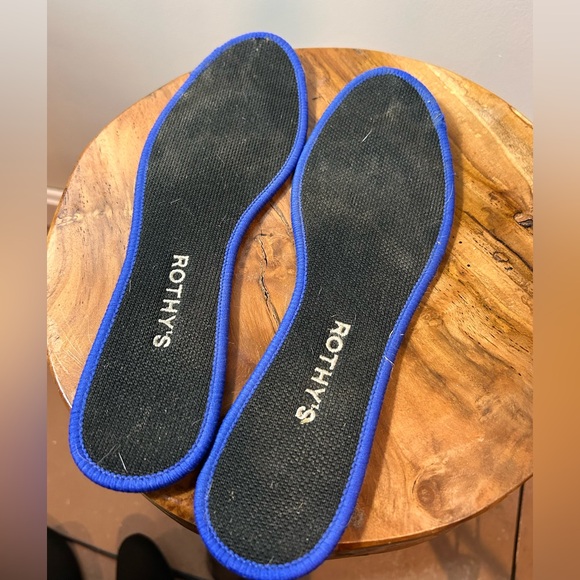 Rothy's Black and Blue Women's Shoes - Picture 9 of 11